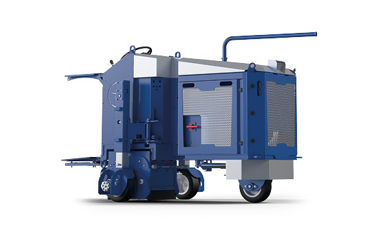 Betongfres Blastrac BMP 4000 fra Akutt