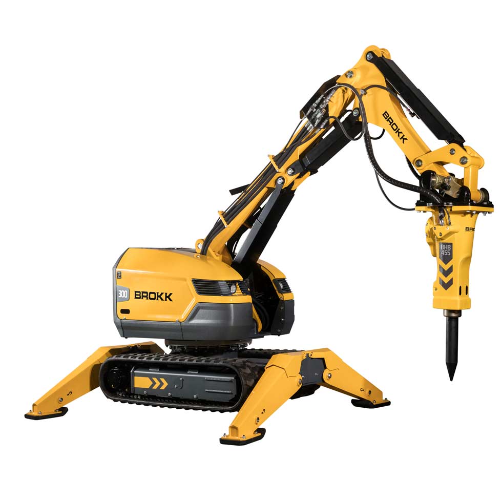 Brokk 300 Rivningsrobot fra AKUTT