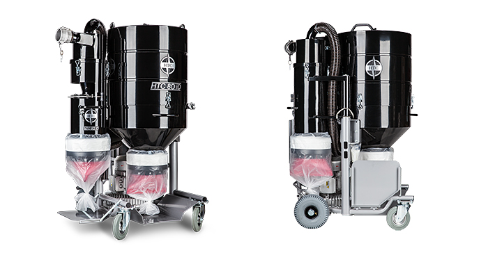 Støvoppsamlere HTC 80iD fra Akutt