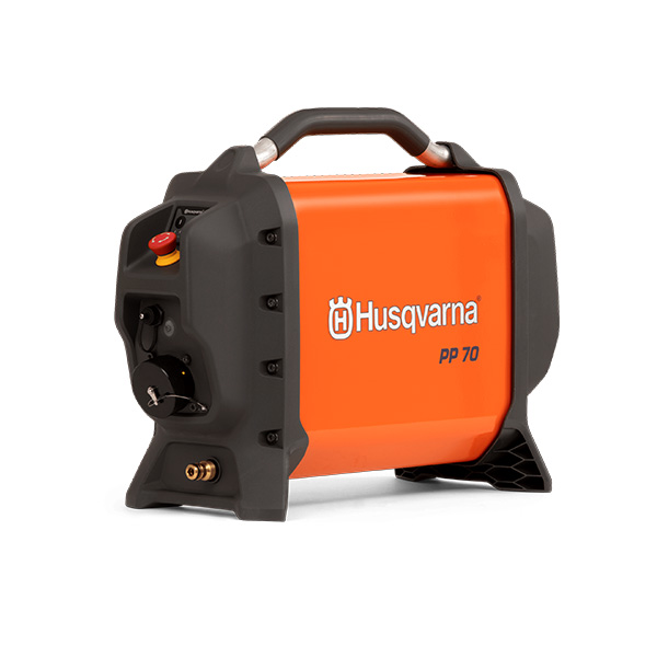 Strømaggregat Husqvarna PP 70 fra Akutt