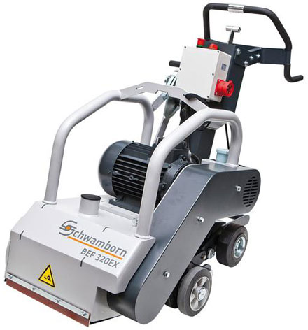 Betongfres Schwamborn 320EX fra Akutt